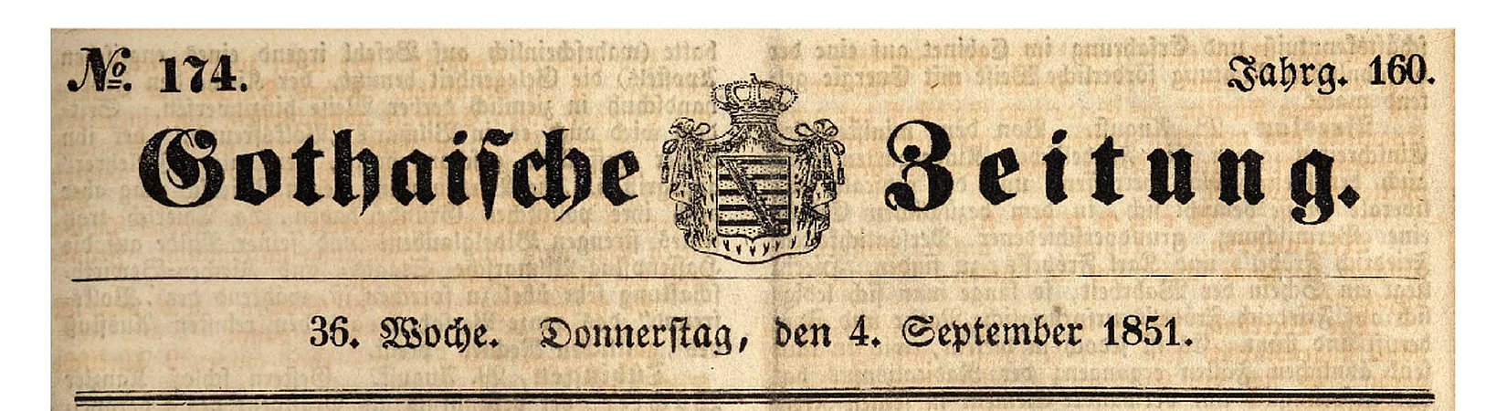 Gothaische Zeitung digital (1850-1918)