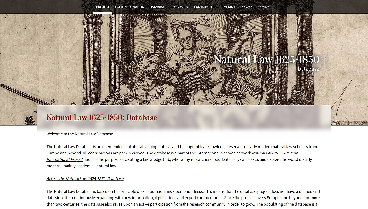 Natural Law Database